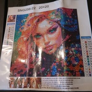 Sexy Woman Diamond Painting Kit 20x20